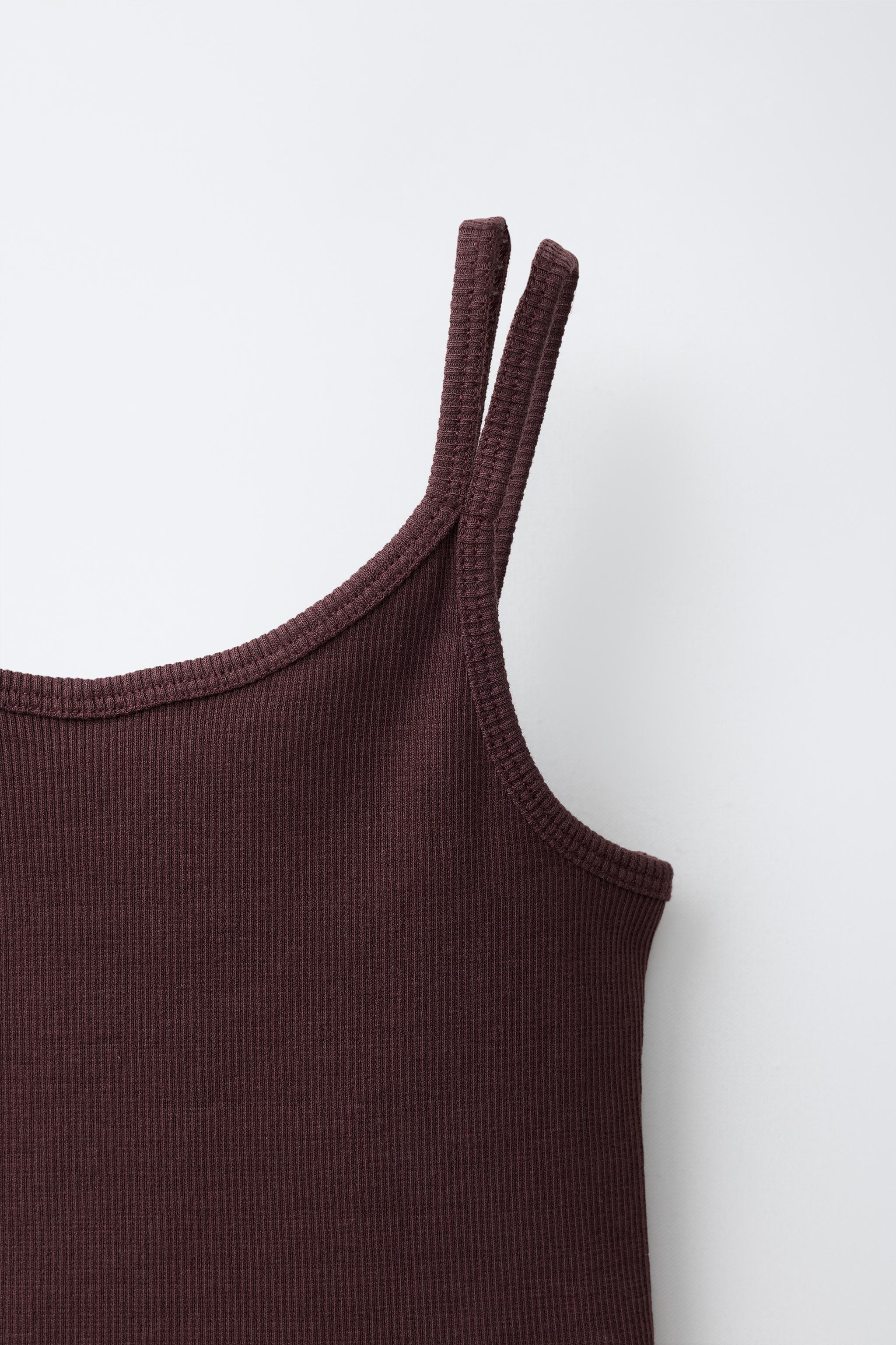 RIBBED TOP AND STRAIGHT PANTS SET